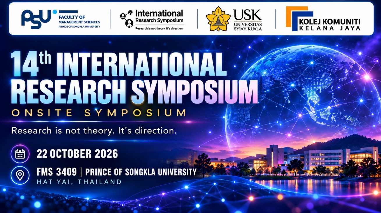 14th INTERNATIONAL RESEARCH SYMPOSIUM